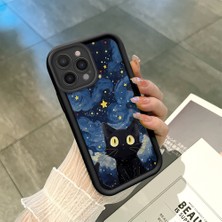 Ucuc iPhone 13 Pro Max Uyumlu Siyah Silikon Kılıf Darbeye Dayanıklı Kamera Korumalı