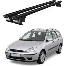 Today Auto Venüs Ford Focus Station Wagon (1999-2005) Uyumlu Siyah Ara Atkı Port Bagaj Tavan Barı