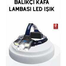 Profesyonel Şarjlı LED Far – Ipx5 Suya Dayanıklı, 4 Işık Modu, Hareket Sensörlü Nemere