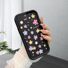 Ucuc iPhone 7 Plus/8 Plus Uyumlu Siyah Silikon Kılıf Darbeye Dayanıklı Kamera Korumalı