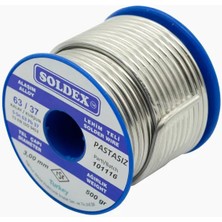 Soldex 63-37 Pastasız Vitray Lehim Teli 3000 gr 3 mm Nemere Home