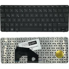 Notespare Hp ile Uyumlu Mini  210-1112SF, 210-1112SG, 210-1113SG, 210-1114SG Notebook Klavye Siyah Tr