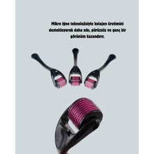 Titanyum Mikro Iğneli Dermaroller 1 mm Kırışıklık ve Leke Karşıtı Nemere
