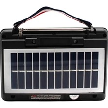 Nemere KTF-1428 Taşınabilir Güneş Enerjili Bluetooth Radyo Hoparlör – Şarjlı, Radyo, Mp3, Aux Giri