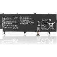 Alfamaks Asus Rog C41N1805 GX531 GX531GS GX531GX GX531GM Batarya Pil
