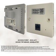 Karer Access Point - Sıva Altı Duvar Tipi Menzil Genişletici