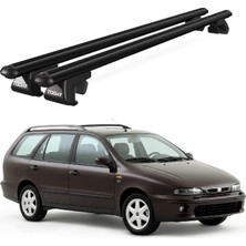Today Auto Venüs Fiat Marea (1996-2003) Uyumlu Siyah Ara Atkı Port Bagaj Tavan Barı