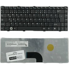 Notespare Grundig ile Uyumlu Gnb 1445 A4 P6, Gnb 1455 A1 I3, Gnb 1465 A1 I3 Notebook Klavye Siyah Tr