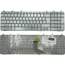 Notespare Hp ile Uyumlu Pavilion DV7-1010ET FP751EA, DV7-1040ET FP750EA Notebook Klavye Gümüş Gri Tr