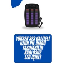 Kablosuz Hoparlör Ios ve Android Uyumlu Şarjlı Sd Kart Girişli Bluetooth Hoparlör Nemere
