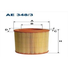 Ozmparts Alfa Romeo 159 Brera Spider 2006-2011 Hava Filtresi