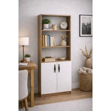 Mossano Nesso Kitaplık Dolap Çok Amaçlı Dolap Kiler Dolabı Raflı Dolap