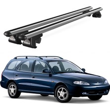 Today Auto Venüs Hyundai Elantra (1996-1999) Uyumlu Gri Ara Atkı Port Bagaj Tavan Barı