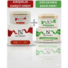 New Secret Cosmetic Botoks Etkili Antı-Wrınkle Kırışıklık Karşıtı Krem, Göz Çevresi Bakım Kremi ve El Kremi Hediyeli