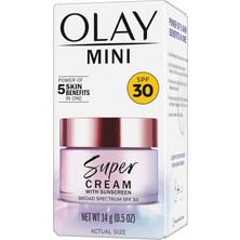 Olay Mini Super Cream SPF30 Güneş Koruyucu Nemlendirici Yüz Kremi 14GR