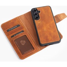 Zawa Samsung S23 Uyumlu El Yapımı Hakiki Deri Kılıf – Telefon Kılıfı, Koruyucu Magiccase