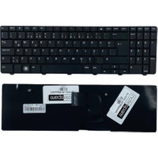 Notespare Dell ile Uyumlu Inspiron N5010 38F23B, N5010 38F23N, N5010 38H23B Notebook Klavye Siyah Tr
