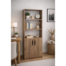 Mossano Nesso Kitaplık Dolap Çok Amaçlı Dolap Kiler Dolabı Raflı Dolap