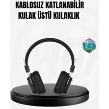 Kablosuz Bluetooth Kulak Üstü Kulaklık Kristal Ses Kalitesi ve Ergonomik Yapı Nemere