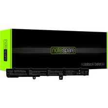 Notespare Asus ile Uyumlu X551, X551C, X551MAV, X551CA, X551M, X551MA Notebook Batarya Pil