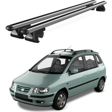 Today Auto Venüs Hyundai Matrix (2001-2010) Uyumlu Gri Ara Atkı Port Bagaj Tavan Barı