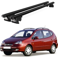 Today Auto Venüs Daewoo Rezzo (2000-2004) Uyumlu Siyah Ara Atkı Port Bagaj Tavan Barı