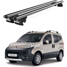 Today Auto Venüs Fiat Fiorino (2007-2024) Uyumlu Gri Ara Atkı Port Bagaj Tavan Barı