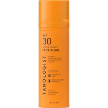 Tanologist Super Shield Face Fluid SPF30 Güneş Koruyucu Yüz Losyonu 50ML