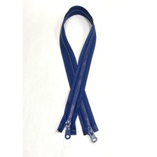 Mont Fermuarı Çift Yön / 65 cm / Açık Lacivert Kemik Diş 1123
