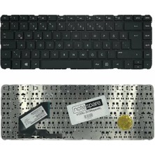 Notespare Hp ile Uyumlu Pavilion 14-B101ET, 14-B101ST, 14-B115ET, 14-B115ST Notebook Klavye Siyah Tr