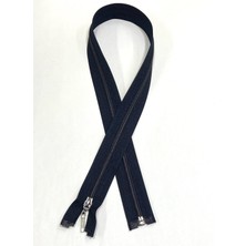 Eşofman Mont Fermuarı / 70 cm / Lacivert / Parlak Antrasit Dişli / RF01