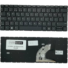 Notespare Hp Uyumlu Probook 430 G6 (9TV22ES), 430 G6 (9TV23ES), 430 G6 (9TV62EA) Klavye Siyah Tr
