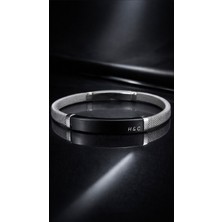 kuyumcudan Çelik Erkek Bileklik - Isimli