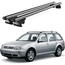 Today Auto Venüs Volkswagen Golf Variant (1999-2006) Uyumlu Gri Ara Atkı Port Bagaj Tavan Barı