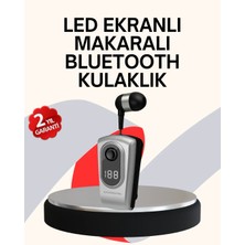 Profesyonel Bluetooth Kulaklık – Klipsli, Titreşimli, Dijital Göstergeli Nemere