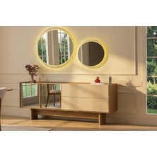 Doressa Vanta Reflekte Camlı Konsol