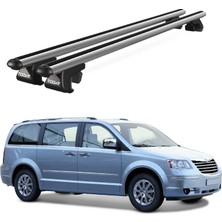 Today Auto Venüs Chrysler Voyager (2006-2014) Uyumlu Gri Ara Atkı Port Bagaj Tavan Barı