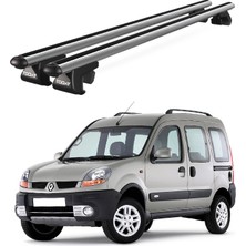 Today Auto Venüs Renault Kangoo (1997-2007) Uyumlu Gri Ara Atkı Port Bagaj Tavan Barı