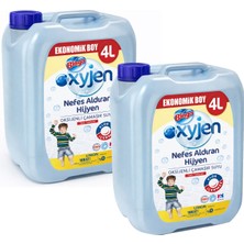 Bingo Oksijenli Çamaşır Suyu Limon Kokulu 4 Lt x 2 Adet