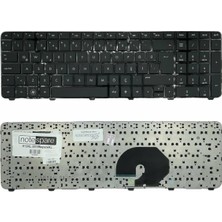 Notespare Hp ile Uyumlu Pavilion DV7T-6200, DV7T-6B00, DV7T-6C00 Notebook Klavye Siyah Tr