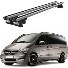 Today Auto Venüs Mercedes-Benz Vito (W639) (2003-2014) Uyumlu Gri Ara Atkı Port Bagaj Tavan Barı