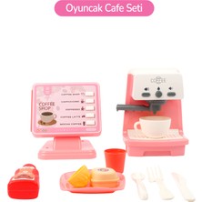 Rozitoys Kutulu Işıklı ve Sesli Kahve Makinesi Pembe