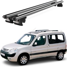 Today Auto Venüs Peugeot Partner (1996-2002) Uyumlu Gri Ara Atkı Port Bagaj Tavan Barı