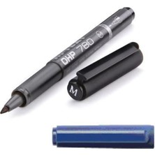 Hi-Text Hı-Text Asetat Kalemi M Mavi 12 Li