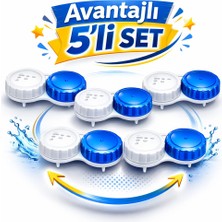 ModaTüm 5'li Lens Kutusu ve Saklama Kabı Hijyenik Taşınabilir