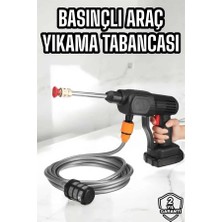 Yeni Nesil Araç Yıkama Şarjlı Tabancası Basınçlı Su Hazneli Nemere