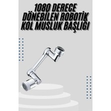 Mutfak Musluk Başlığı 1080 Derece Dönebilir Oynar Başlıklı Musluk Aparatı Nemere