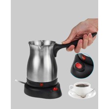 800W Paslanmaz Elektrikli Cezve Gizli Rezistans ve Ergonomik Kulp Nemere