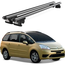 Today Auto Venüs Citroen C4 Grand Picasso (2007-2013) Uyumlu Gri Ara Atkı Port Bagaj Tavan Barı