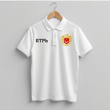 Türk Boyu Göktürkçe Türk Yazılı Polo Yaka T-Shirt